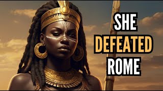 Queen Amanirenas Decimated Rome history [upl. by Anrapa]