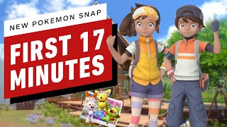 New Pokemon Snap The First 17 Minutes of Gameplay [upl. by Gittle246]