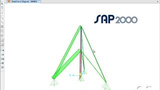 SAP2000  16 Cable Objects Watch amp Learn [upl. by Raouf]