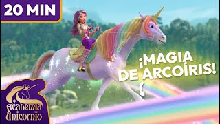 La MEJOR Magia de Luz de Unicornio 🦄🌈 en Academia Unicornio  Dibujos Animados para Niños [upl. by Remark]