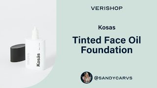 Kosas Tinted Face Oil Foundation Review [upl. by Brion]