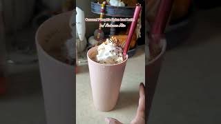 Caramel Pumpkin Spice Iced Latte coffee icedlatte pumpkinspice caramel shorts reels fall [upl. by Anilahs]