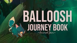 Animal Jam Balloosh Journey Book Guide [upl. by Zahara]