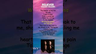 Imagine Dragons  Believer Lyrics shorts [upl. by Handal859]