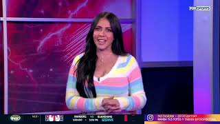 Jimena Sánchez Central FOX WWE 19082024 [upl. by Hennessey]