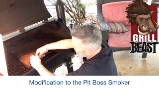 Modifications to the Pit Boss Smoker [upl. by Ligetti]