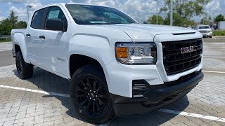 2021 GMC Canyon Elevation Standard 36 2WD Test Drive amp Review [upl. by Eidurt]