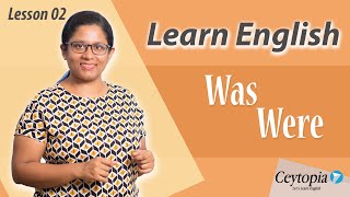 Was  Were  Past Tense Be Verbs  Learn Basic English Grammar [upl. by Odradlig]