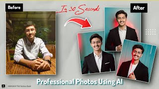 How To Create Professional Linkedin Profile Photo Using AI For FREE Part1 [upl. by Hollah]