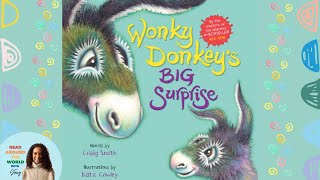 🐴 Wonky Donkeys Big Surprise ReadAloud Story for Kids [upl. by Dnumde]