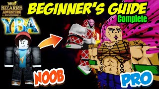 YBA Complete Beginners Guide from Noob level 0 to max level 50 Prestige IIII 13 [upl. by Leksehc]