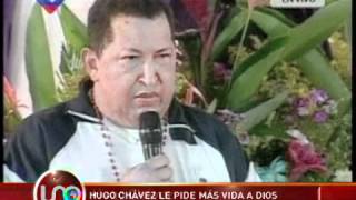 Chávez le pide más vida a Dios [upl. by Alegre435]