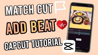 Capcut 101 How to Use the Add Beat Match Cut on CapCut [upl. by Jorgensen]