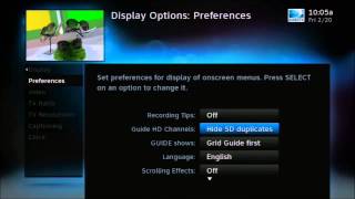 How to Show HD or SD channels in your DIRECTV Guide [upl. by Asilehs]