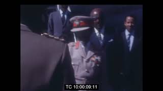 Haile SelassieIKAYIBANDA wu RWANDA 1971 [upl. by Okeim]