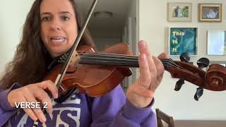 Dance Monkey Violin Tutorial [upl. by Auqenahs345]