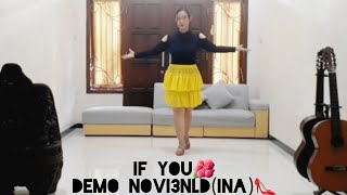 If You  Line Dance Sophie RuhlingFR Absolute Beginner [upl. by Ecinerev]