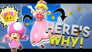 Who REALLY Is Peachette The Truth Discovered  New Super Mario Bros U Deluxe [upl. by Notlaw]