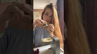 Varenikiblogger асмр entretenimiento satisfying food еда livehacks funny mukbang relaxing [upl. by Octavian]