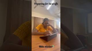 Study with me  preparing for 1st proffs mbbscollege minivlog mbbshostel mystudy [upl. by Saitam]