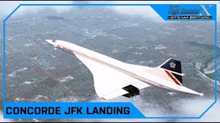 New York JFK Landing My FIRST Concorde Landing [upl. by Maida]