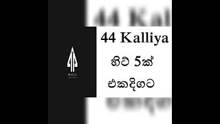 44 Kalliya 5 Hit Rap Nonstop [upl. by Sollars]