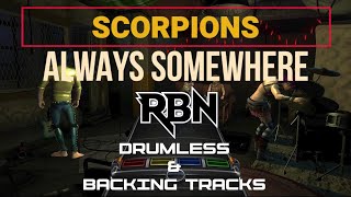 Scorpions  Always Somewhere  Drumless [upl. by Ahsimal]