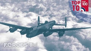 The Lancaster  RAFs Top 10 Warplanes  Forces TV [upl. by Kerat]