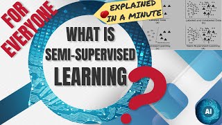 What is SemiSupervised Learning  Machine Learning basics explained for beginners 6 [upl. by Ronnoc507]