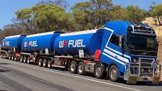 Road Trains and Oversized Trucking Australia [upl. by Egin520]