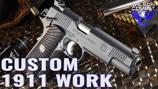 Wilson Combat 45th Anniversary Special Edition Custom 1911  CQB Retro Pistol 45ACP Classic Handgun [upl. by Studdard]