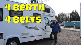 Elddis Motorhome  Elddis Autoquest 145 Review Set Up amp Tips [upl. by Suckram]