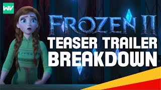 Complete Frozen 2 Teaser Trailer Breakdown Analysis amp Theories [upl. by Magbie292]