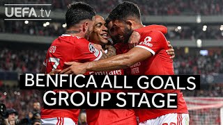 BENFICA All Group Stage GOALS [upl. by Pettit]