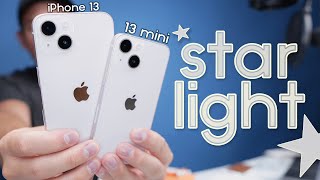 Starlight iPhone 13 Unboxing amp First Impressions [upl. by Niamreg558]