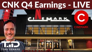 CNK Q4 Earnings 🔴 Live  Cinemark Full Year 2023 Earnings Call LIVE 730AM CST  830AM EST [upl. by Moir]