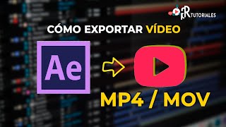 Cómo exportar un vídeo en After Effects  Tutoriales de After Effects en español [upl. by Ati]