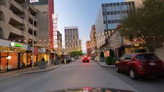 DOWNTOWN CHATTANOOGA SATURDAY EVENING DRIVING TOUR [upl. by Kristi]