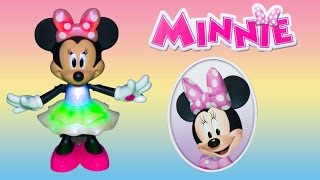 MINNIE MOUSE Minnie Mouse Rainbow Dazzle Fashion Show Video Toy Unboxing [upl. by Holmann]