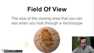 Microscopes amp Field of view Part1 [upl. by Aiynot]