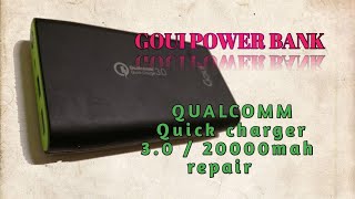 HOW TO REPAIR GOUI POWER BANK  USB PORT PROBLEM [upl. by Oijres]