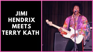 Jimi Hendrix Meets Terry Kath amp Talks About Recording with Chicago [upl. by Earissed528]