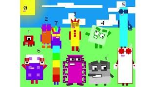 NUMBERBLOCKS RETRO 0 10 [upl. by Handal449]