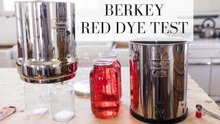 Berkey Red Dye Test [upl. by Joe]