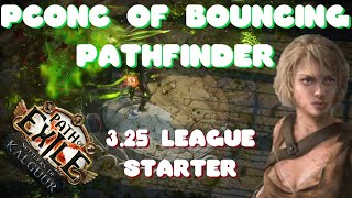 Poisonous Concoction of Bouncing 325 League Starter Path of Exile [upl. by Atteloc553]