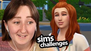 playing sims challenges  building a fall apartment Streamed 91824 [upl. by Gemoets]