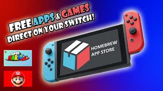 Get FREE Apps  Games on your Switch Homebrew Appstore Guide 2023 [upl. by Lorenz]