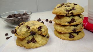 CHEWY Chocolate Chip Cookies  Grandmas Recipe  NO CHILL Needed [upl. by Trip]