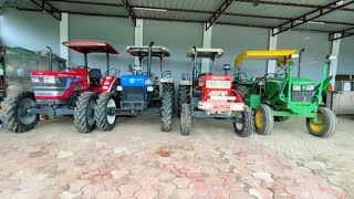 tractors power test Swaraj John Deere Mahindra Arjun Novo New Hollande [upl. by Lauraine]