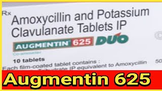 Augmentin 625 mg Full Review Dose Side effects Amoxycillin 625 mg Tablet [upl. by Eugaet]